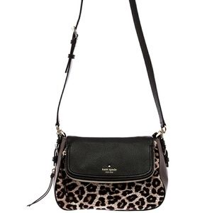 KATE SPADE Cobble Hill Deva Leopard Crossbody